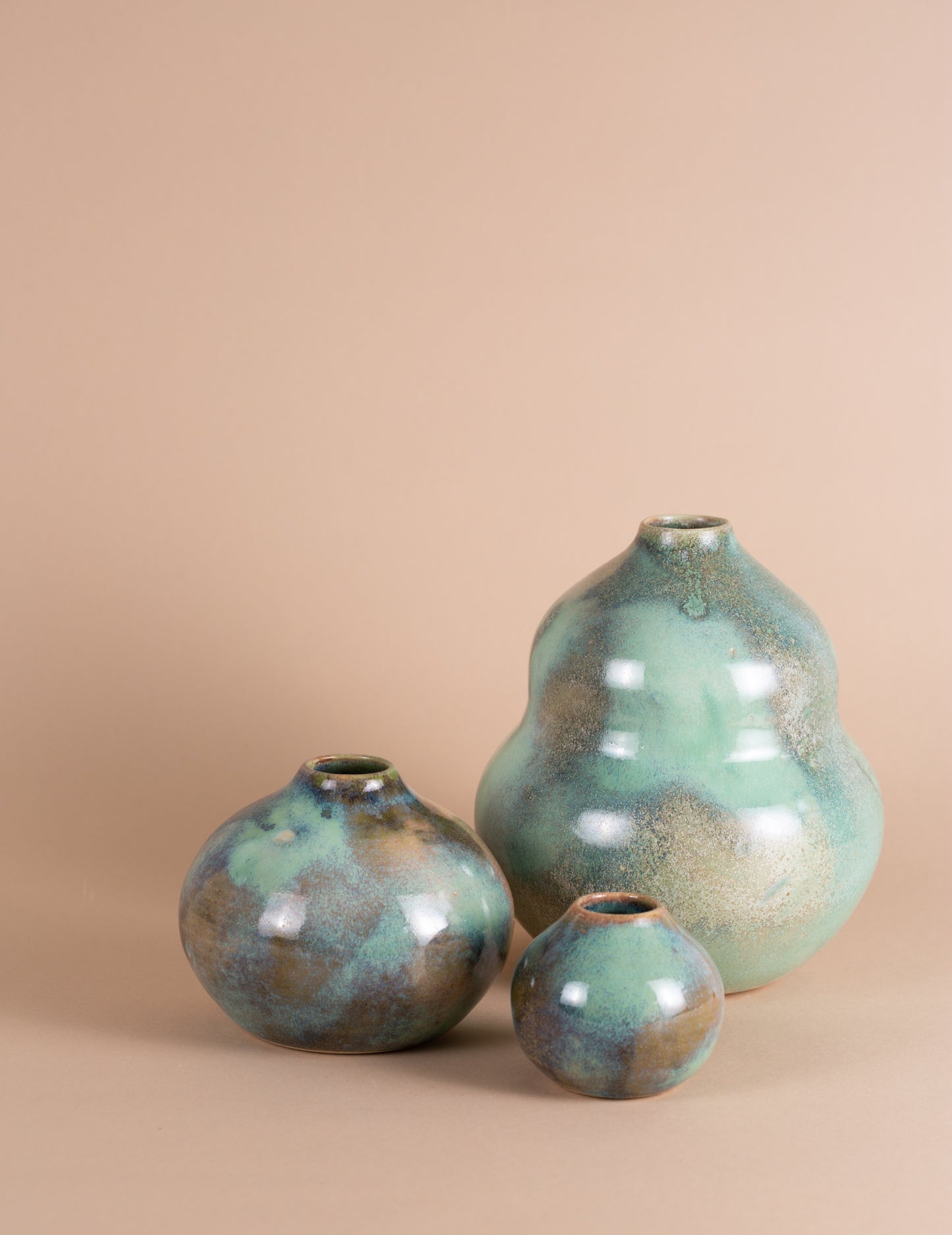 Sea - stor bobbel vase - 1