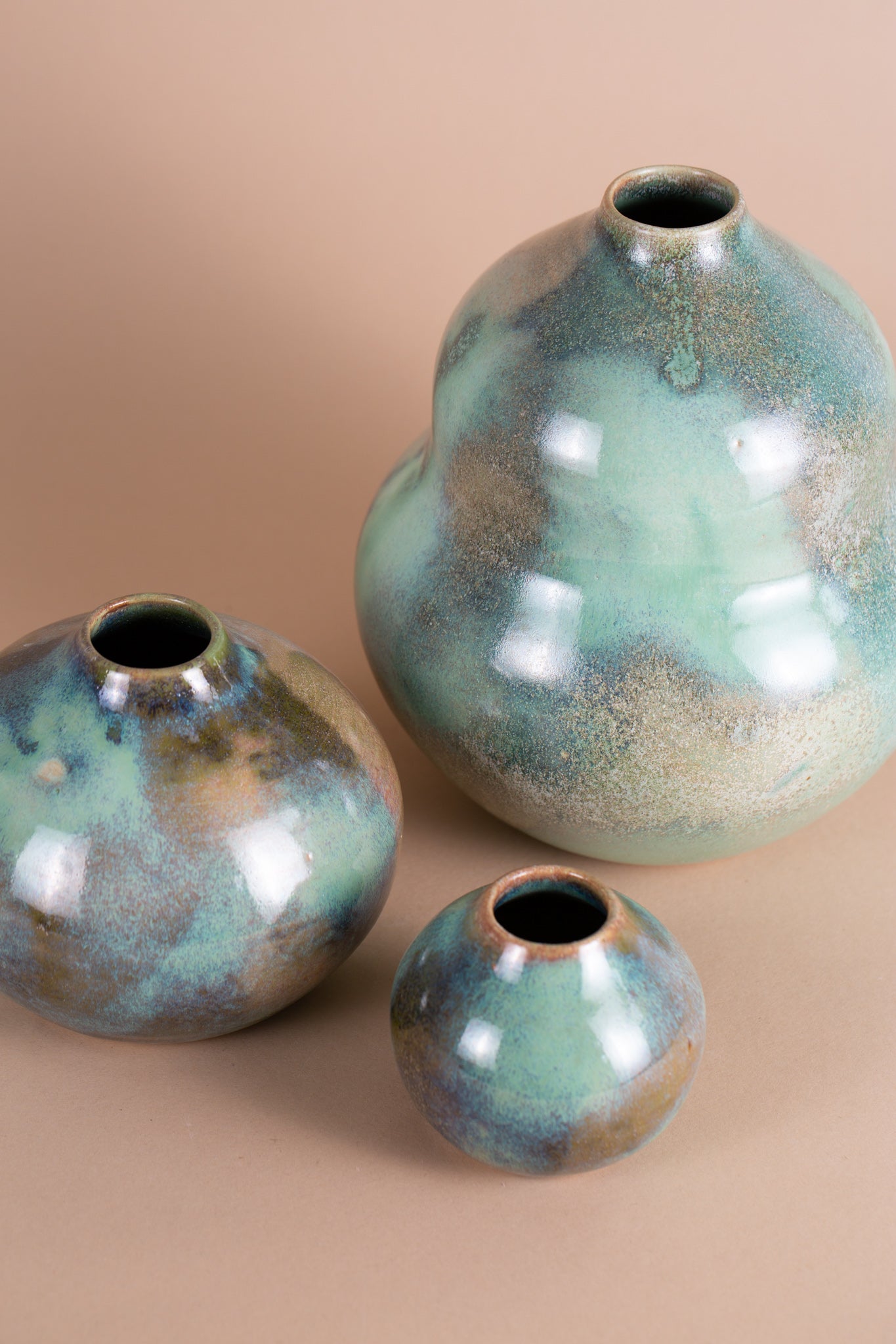 Sea - stor bobbel vase - 1