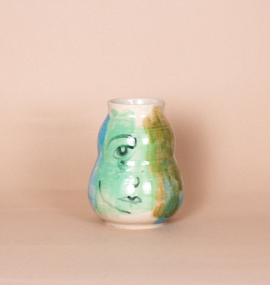 Nanna Ceramics x Bare Kristian mellem bobbel vase 3